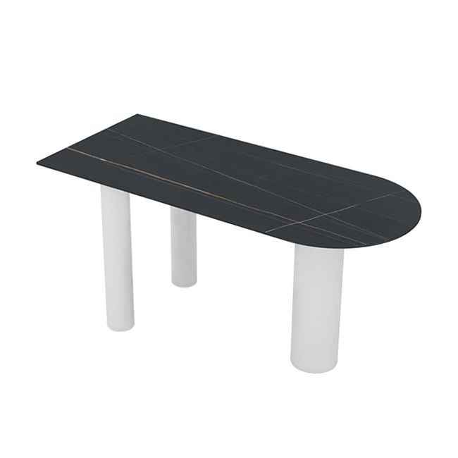 Sintered Stone Dining Table Modern Style Dining Table for Kitchen Clearhalo ' dining_table' 'Dining Tables & Seating' 'Dining Tables' 'furn' 'furn_dining_table' 'Furniture' 'furniture_dining_table' 'Kitchen & Dining Furniture' 'kitchen&dining_furn' 'kitchen' 'kitchen_dining_table' 1200x1200_f85f21c6-c4ca-4e7a-87ac-2593c9503513