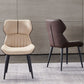 Minimalist Design Arm Wingback Side Chairs Faux Leather Side Chair Clearhalo 'Dining Chairs' 'Dining Tables & Seating' 'dining_chair' 'furn' 'furn_dining_chair' 'Furniture' 'Kitchen & Dining Furniture' 1200x1200_f863ffbf-2e40-40b4-98b0-0d76f613456c