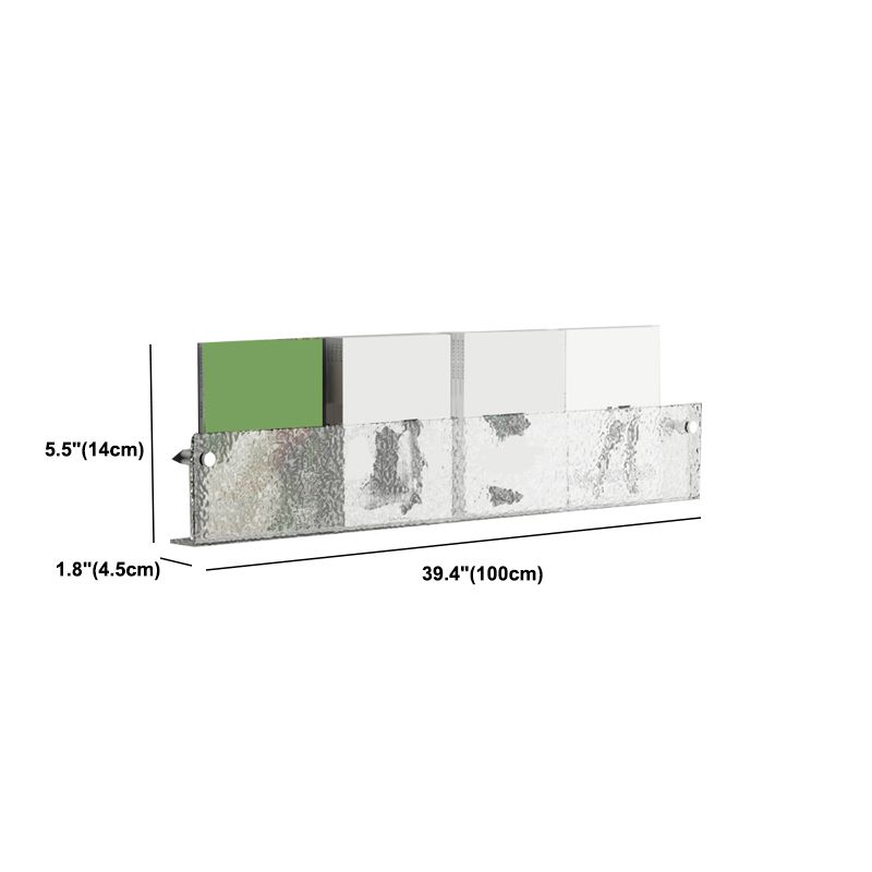 Floating Clear Plastic/Acrylic Bookcase Urban Wall Mounted Shelf Clearhalo 'Bookcases' 'furn' 'furn_bookcases' 'Furniture' 'Office Furniture' 1200x1200_f866fce7-5e0e-4620-a30f-0c66952d3870