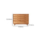 Traditional Horizontal Double Dresser Wood Storage Dresser with Drawers for Home Clearhalo 'Bedroom Furniture' 'Dressers & Chests' 'dressers_chests' 'furn' 'furn_dressers_chests' 'Furniture' 1200x1200_f867c30b-64be-47b4-9984-e3ae77cb0d06