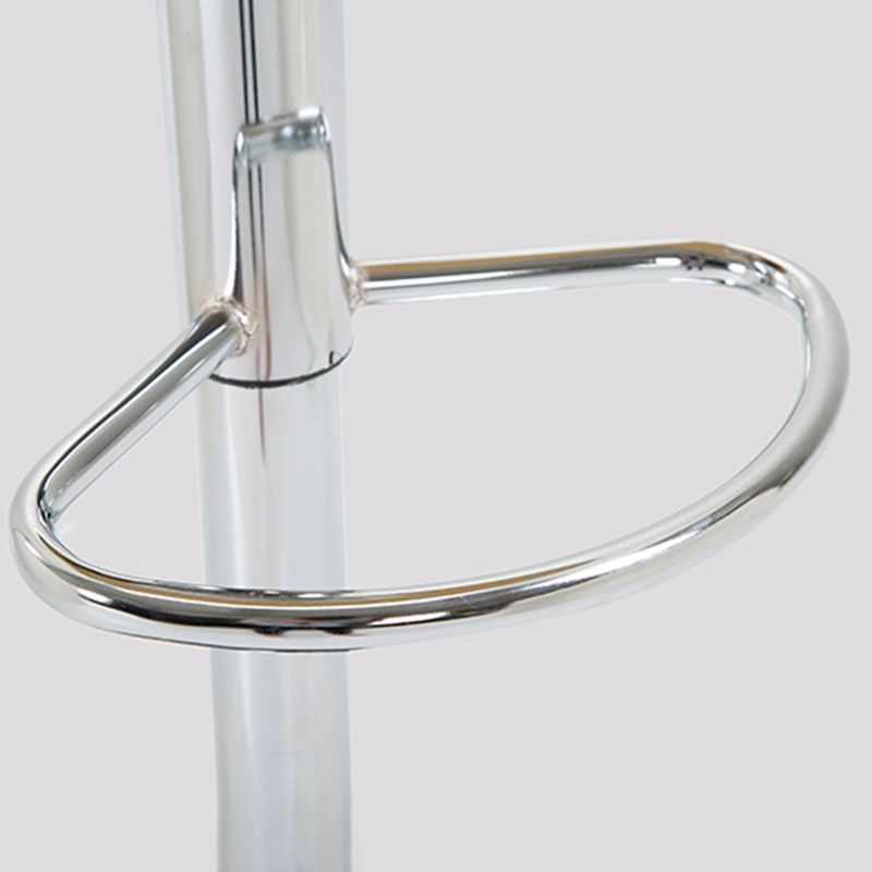 Contemporary Swivel Adjustable Height Bar Stool Indoor Bar Stool with Full Back Clearhalo 'Bar Furniture' 'Bar Stools' 'bar_stools' 'furn' 'furn_bar_stools' 'furniture_bar_stools' 'Kitchen & Dining Furniture' 'kitchen&dining_furn' 'kitchen' 'kitchen_furn' Furniture' 1200x1200_f86bb03a-a68a-4937-bc33-252dba0c2d19