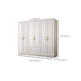 Entwickelter Holzgarderobe Kabinett Französische Landgarderobe Armoire