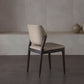 Solid Wood Contemporary Dining Chair Open Back Indoor Side Chair