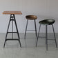 Industrial Leather Distressed Quilted Barstool Living Room Bar Stool with Bucket Seat Clearhalo 'Bar Furniture' 'Bar Stools' 'bar_stools' 'furniture_bar_stools' 'Kitchen & Dining Furniture' 'kitchen&dining_furn' 'kitchen' 'kitchen_furn' Furniture' 1200x1200_f8714855-ddb9-4df0-ad83-7e06cb130faf