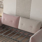 Contemporary Foldable Futon Sleeper Pink Futon Sleeper Sofa Bed