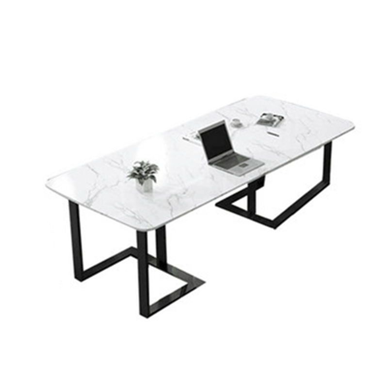Contemporary Style Rectangle Table Set 1/2/7 Pieces Dining Set for Home Clearhalo 'Dining Room Sets' 'Dining Tables & Seating' 'dining_room_set' 'furn' 'furn_dining_room_set' 'Furniture' 'Kitchen & Dining Furniture' 1200x1200_f8788065-d1c4-4bcc-b1ec-ca281e76377b