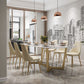 Luxury Sintered Stone Dining Table Rectangle Table with Trestle Base Clearhalo ' dining_table' 'Dining Tables & Seating' 'Dining Tables' 'furn' 'furn_dining_table' 'Furniture' 'furniture_dining_table' 'Kitchen & Dining Furniture' 'kitchen&dining_furn' 'kitchen' 'kitchen_dining_table' 1200x1200_f87a9966-df68-4b58-b1eb-1b5fda8452af