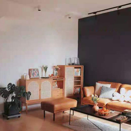 Sideboard in legno moderno a buffet minimalista con cassetti e armadi