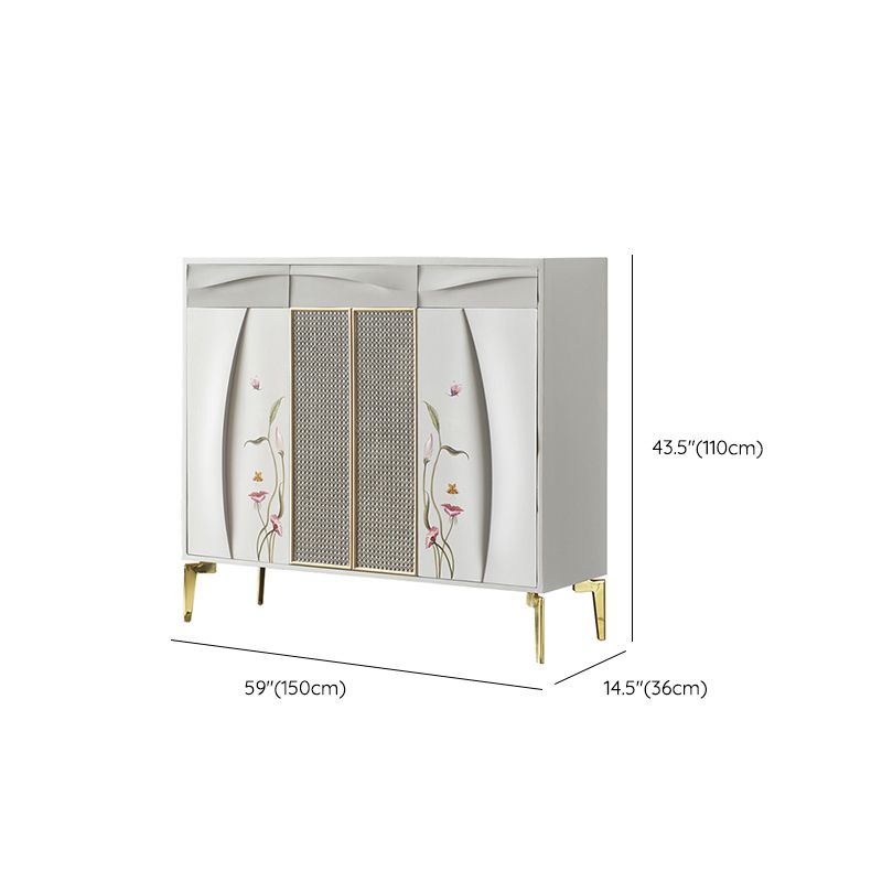 Classic Glam Horizontal Combo Dresser Wood Storage Chest Dresser for Bedroom Clearhalo 'Bedroom Furniture' 'Dressers & Chests' 'dressers_chests' 'furn' 'furn_dressers_chests' 'Furniture' 1200x1200_f87d0af9-dad5-4d03-a27d-23a3fb109d4a