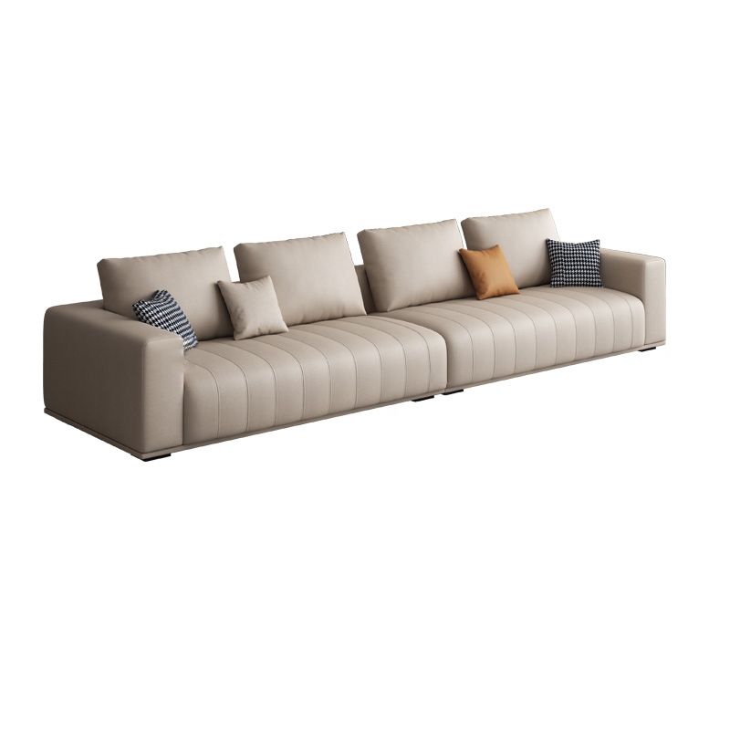 Square Arm Removable Cushions Contemporary Stain-Resistant Sofa Clearhalo 'furn' 'furn_sectionals' 'Furniture' 'furniture_sectionals' 'Living Room Furniture' 'Sectionals' 1200x1200_f87e6d85-cda3-4518-a550-0465344b24a9
