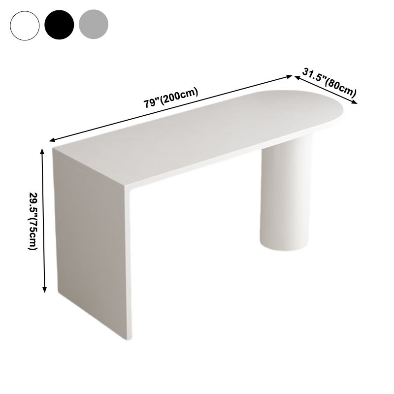 Modern Sintered Stone Top Standard Dining Table Rectangle Dining Table with Double Pedestal Bases Clearhalo ' dining_table' 'Dining Tables & Seating' 'Dining Tables' 'furn' 'furn_dining_table' 'Furniture' 'furniture_dining_table' 'Kitchen & Dining Furniture' 'kitchen&dining_furn' 'kitchen' 'kitchen_dining_table' 1200x1200_f881a84d-25e9-43b1-bb6d-353668e16b62