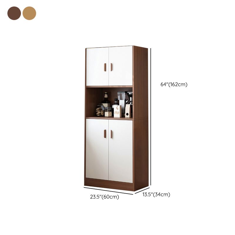 Mesa de acabado antiguo mesa de comedor de madera diseñada con almacenamiento abierto