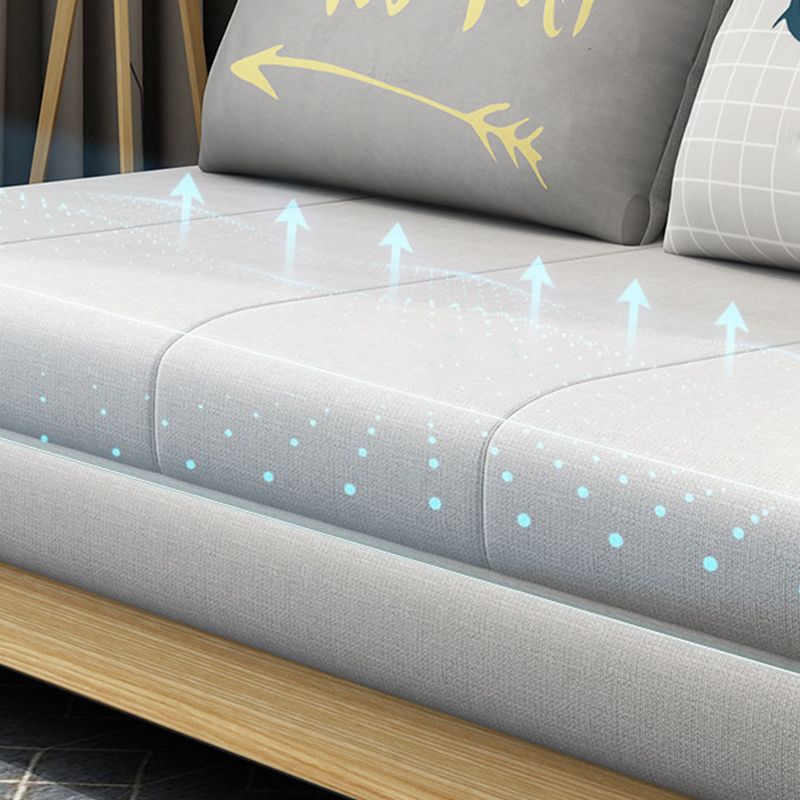 Tight Back Reclining Loveseat Armless Fabric Sofa Set for Living Room Clearhalo 'Furniture' 'furniture_sofas' 'kitchen' 'kitchen_sofas' 'Living Room Furniture' 'Sofa' 'sofas' 1200x1200_f885fa87-a9b5-47d2-973e-675c3d3d58bc