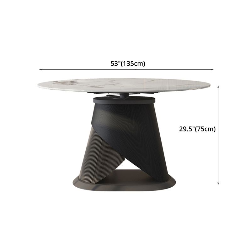 Modern Sintered Stone Dining Table Set 1/2/4/5 Pieces Dining Set for Home Use Clearhalo 'Dining Room Sets' 'Dining Tables & Seating' 'dining_room_set' 'furn' 'furn_dining_room_set' 'Furniture' 'furniture_dining_room_set' 'Kitchen & Dining Furniture' 1200x1200_f889ac2f-bf7f-4c30-b987-20e8cee1743e