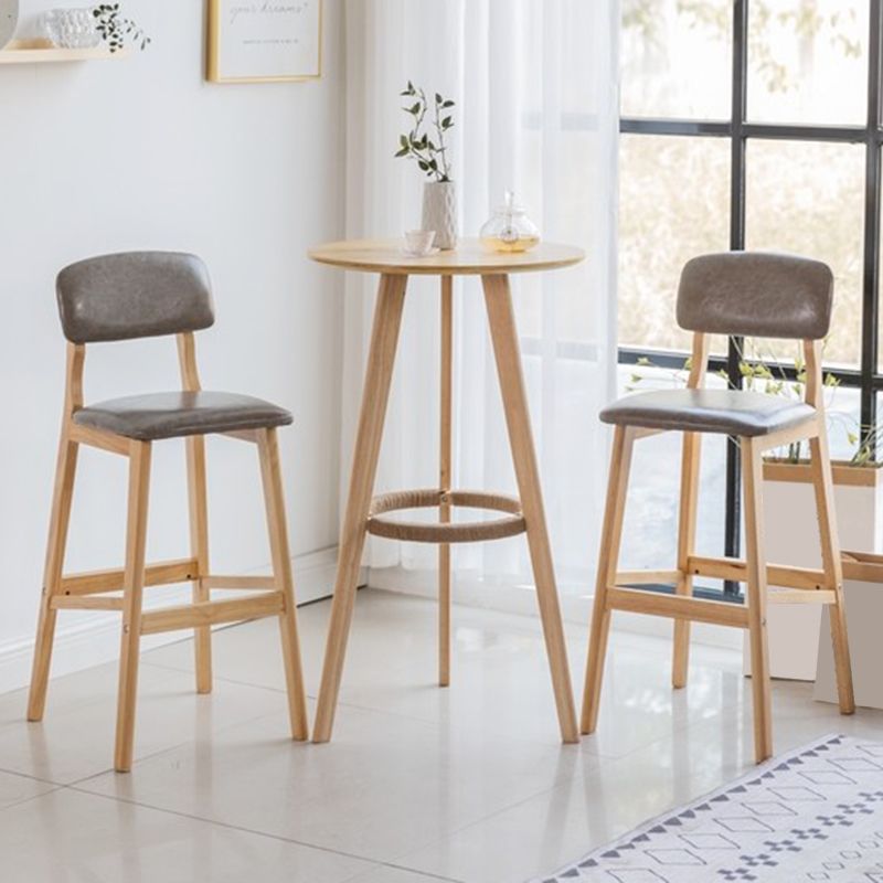Juego de barra redonda contemporánea, juego de mesa de madera para Pub de 1/3 piezas para el hogar
