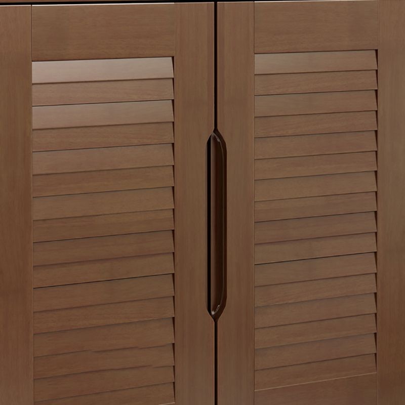 Contemporary Accent Cabinet 39.37" Tall Drawer and Door Cabinet Clearhalo 'Cabinets & Chests' 'cabinets_chests' 'furn' 'furn_cabinets_chests' 'Furniture' 'Living Room Furniture' 1200x1200_f896debe-bac5-474b-b715-1dd59a00ff2d