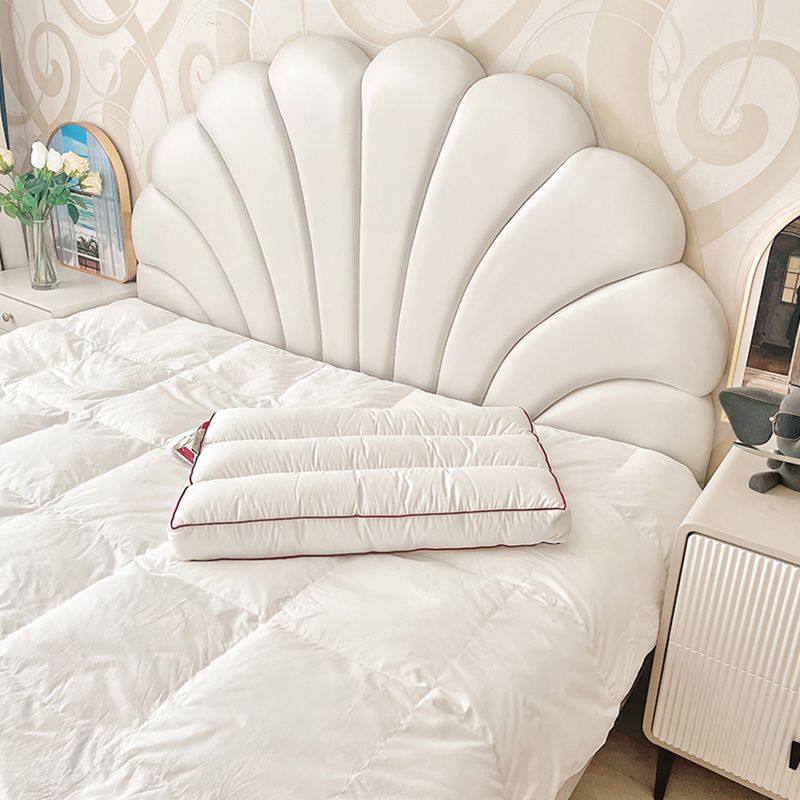 Tesina imbottita con cornice standard in pelle vera e propria contemporanea