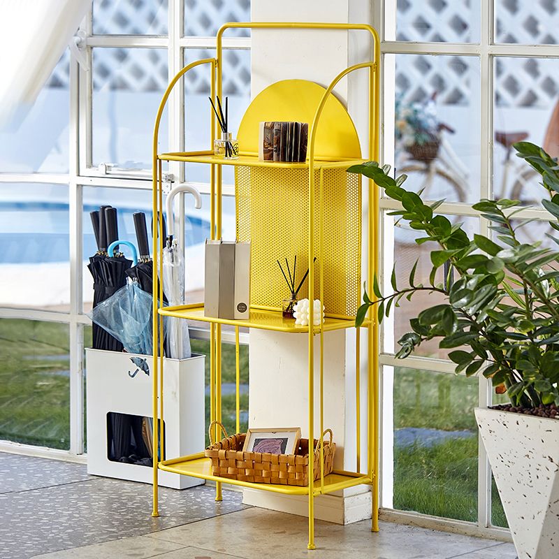 Moderne stijl boekenkast etagere open back metal boekenplank voor thuis