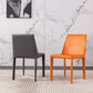 Contemporary Saddle Leather Restaurant Side Chair Parsons Matte Finish Dining Chair (Set of 2) Clearhalo ' kitchen&dining_furn' 'Dining Chairs' 'Dining Tables & Seating' 'dining_chair' 'furn' 'furn_dining_chair' 'Furniture' 'furniture_dining_chair' 'Kitchen & Dining Furniture' 'kitchen' 1200x1200_f89ad516-f9da-4ef2-9b13-fee07835ece0
