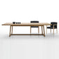 Contemporary Solid Wood Dining Table Rectangle Table with Trestle Base Clearhalo ' dining_table' 'Dining Tables & Seating' 'Dining Tables' 'furn' 'furn_dining_table' 'Furniture' 'furniture_dining_table' 'Kitchen & Dining Furniture' 'kitchen&dining_furn' 'kitchen' 'kitchen_dining_table' 1200x1200_f89b7025-5561-4ded-8c87-914fb979d66e