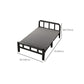 Cadre en métal contemporain lit standard, lit pliable pour chambre à coucher