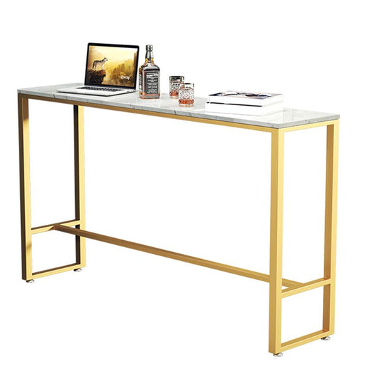 Glam Rectangle Pub Set 1/4 Pieces Counter Table with Upholstered Stools Clearhalo 'Bar Furniture' 'furn' 'furn_home_bar_bar_sets' 'Furniture' 'Home Bars & Bar Sets' 'home_bar_bar_sets' 'Kitchen & Dining Furniture' 1200x1200_f89e3b21-55e7-4ac5-a0fc-ad79cc1155b7