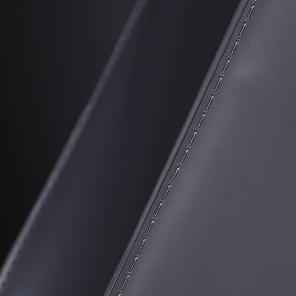 Metal Contemporary Dining Side Chair Dining Room Armless Solid Back Chair Clearhalo ' kitchen&dining_furn' 'Dining Chairs' 'Dining Tables & Seating' 'dining_chair' 'furn' 'furn_dining_chair' 'Furniture' 'furniture_dining_chair' 'Kitchen & Dining Furniture' 'kitchen' 1200x1200_f89e5ac3-6a3d-4e48-a9b7-dc0a679de347