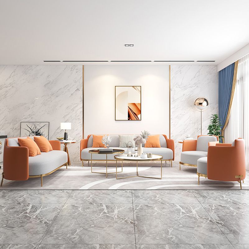 29.52 "hリビングルーム用の埋め込み腕ソファコンテンポラリー標準ソファ