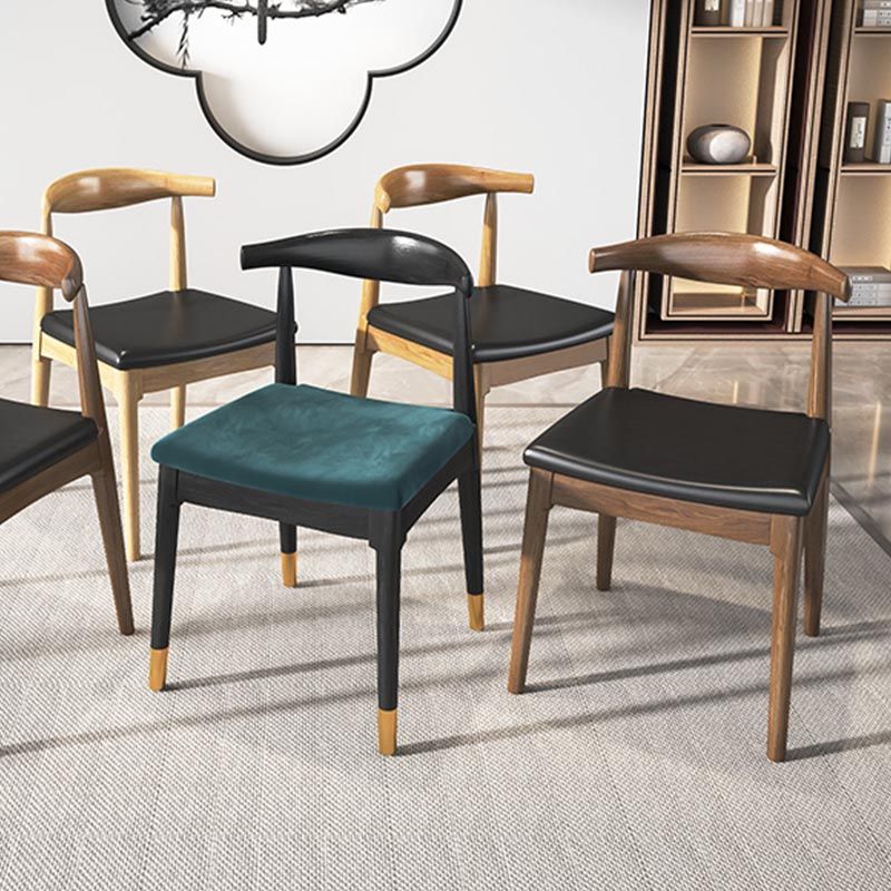 Kiefernholz Essstuhl Industrial Open Rücken Essneitenstuhl