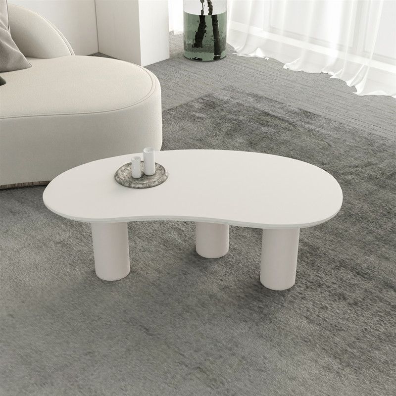 Table basse moderne à 3 pieds en ardoise pour le salon