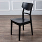 Industrial Ash Open Side Chair Matte Finish Upholstered Dining Chair with Black Legs Clearhalo ' kitchen&dining_furn' 'Dining Chairs' 'Dining Tables & Seating' 'dining_chair' 'furn' 'furn_dining_chair' 'Furniture' 'furniture_dining_chair' 'Kitchen & Dining Furniture' 'kitchen' 1200x1200_f8ab30c9-8c8b-4feb-940f-5e8f76f2245e