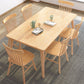 Modern Wood Dining Table Set of 5/7 with Rectangle Table Dining Set with Winsor Chairs Clearhalo 'Dining Room Sets' 'Dining Tables & Seating' 'dining_room_set' 'furn' 'furn_dining_room_set' 'Furniture' 'furniture_dining_room_set' 'Kitchen & Dining Furniture' 'kitchen&dining_furn' 'kitchen' 1200x1200_f8ad238a-9418-407f-bd40-fb568c09444a