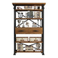 Industrial Style Bookshelf Open Shelf Bookcase with Drawer Storage Clearhalo 'Bookcases' 'furn' 'furn_bookcases' 'Furniture' 'furniture_bookcases' 'kitchen' 'kitchen_bookcases' 'Living Room Furniture' 'Office Furniture' 1200x1200_f8adb99c-8d58-4a64-9595-e33208fa2e90