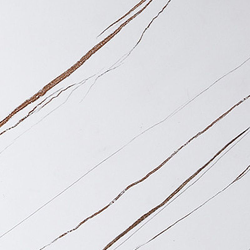 Tavolino da caffè a base di base glam ellittica tavolo da cocktail top