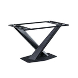 Simple Kitchen Rectangle Shape Dining Table Sintered Stone Dining Table with Pedestal Base Clearhalo ' dining_table' 'Dining Tables & Seating' 'Dining Tables' 'furn' 'furn_dining_table' 'Furniture' 'furniture_dining_table' 'Kitchen & Dining Furniture' 'kitchen&dining_furn' 'kitchen' 'kitchen_dining_table' 1200x1200_f8b39dbb-d115-4ade-ace8-b2bfd3e84b96