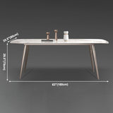 Luxury Style Home Sintered Stone Dining Table 4 Legs Base Rectangle Table Clearhalo ' dining_table' 'Dining Tables & Seating' 'Dining Tables' 'furn' 'furn_dining_table' 'Furniture' 'furniture_dining_table' 'Kitchen & Dining Furniture' 'kitchen&dining_furn' 'kitchen' 'kitchen_dining_table' 1200x1200_f8b4f9fe-2773-4ad6-9479-f2e98b17e3e9