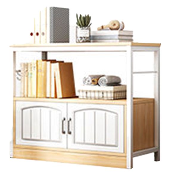 Modern Metal Book Shelf Home Open Back Bookcase with Shelves Clearhalo 'Bookcases' 'furn' 'furn_bookcases' 'Furniture' 'Office Furniture' 1200x1200_f8b6a51b-50f9-47e3-baa3-93359e1ced27