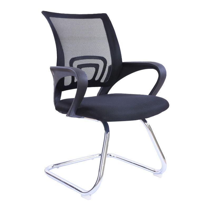 Modern Fixed Arms Conference Chair Mesh-back Chair for Office Clearhalo 'furn' 'furn_office_chair' 'Furniture' 'Office Chairs' 'Office Furniture' 'office_chair' 1200x1200_f8b7ae5f-f9f6-4f20-82d4-612f08dd9090