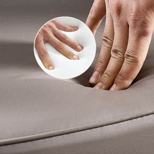 Silla lateral de estilo glamorante silla de comedor de cuero de cuero abierto para casa para casa