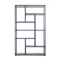 Scaffale moderno a pavimento in ferro Scaffale per libri Etagere largo 12 pollici