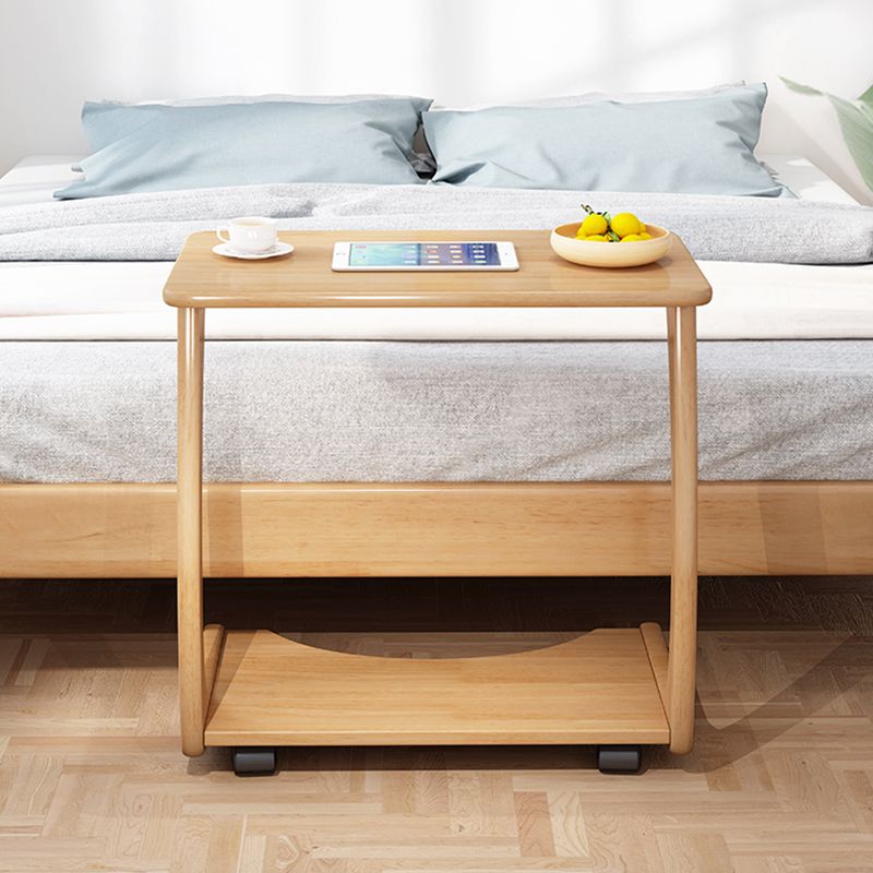 25.59" Tall Contemporary Style Coffee Cocktail Table Solid Wood Coffee Table Clearhalo 'Coffee & Accent Tables' 'Coffee Tables' 'coffee_tables' 'furn' 'furn_coffee_tables' 'Furniture' 'Living Room Furniture' 1200x1200_f8bfedb2-de9d-496f-8e47-8ebceab4bab8