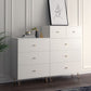 Classic Glam Soft-Close Storage Chest Drawers White Wood Dresser