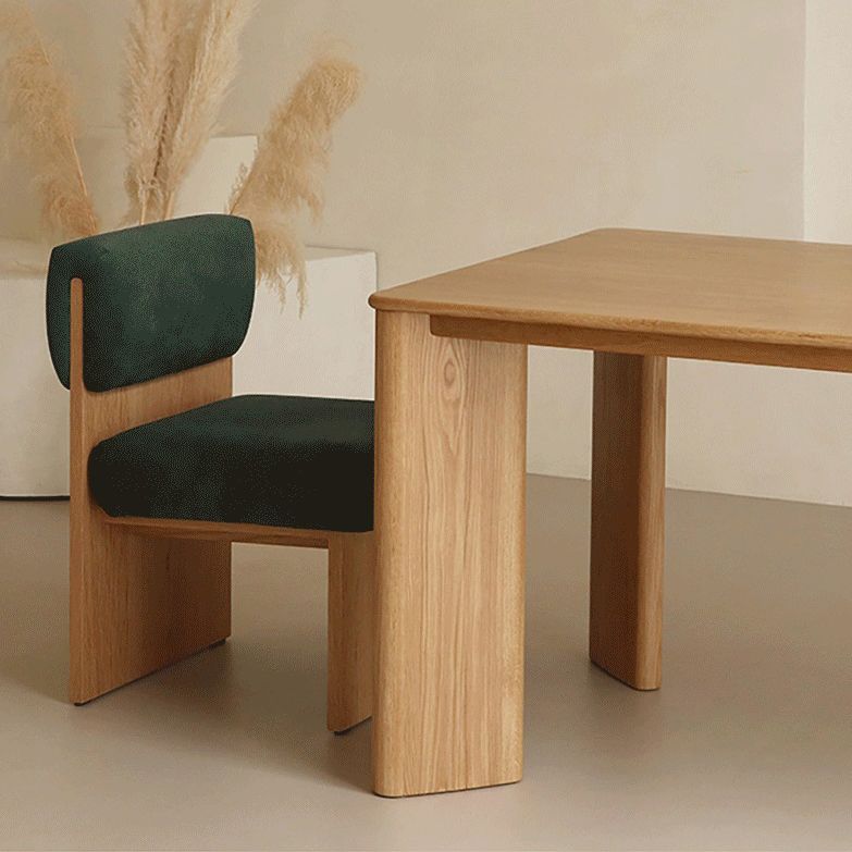 Modern Red Oak Wood Table for Restaurant Rectangle Dining Table with 4 Legs Clearhalo ' dining_table' 'Dining Tables & Seating' 'Dining Tables' 'furn' 'furn_dining_table' 'Furniture' 'furniture_dining_table' 'Kitchen & Dining Furniture' 'kitchen&dining_furn' 'kitchen' 'kitchen_dining_table' 1200x1200_f8c74467-902d-49e2-9b90-92d8690362d3