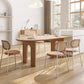 Modern Style Wooden Table Free Form Table with 3 Legs for Home Clearhalo 'Dining Tables & Seating' 'Dining Tables' 'dining_table' 'furn' 'furn_dining_table' 'Furniture' 'Kitchen & Dining Furniture' 1200x1200_f8c85027-ce5d-4804-94e2-d5f03a5371bb