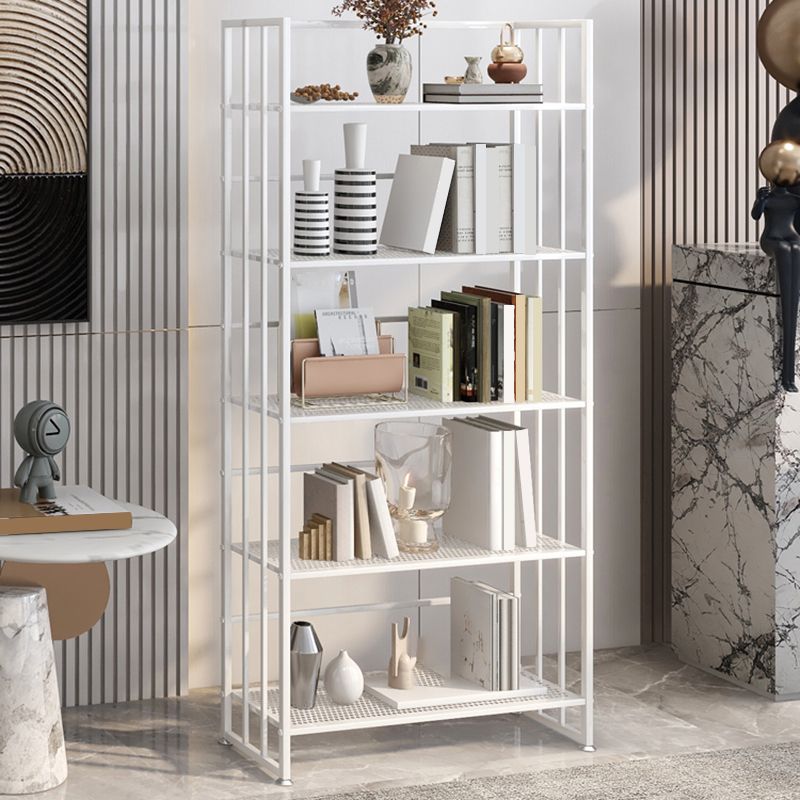 Metall Standard Bücherregal Modern Open Back Bookshelf mit Regalen