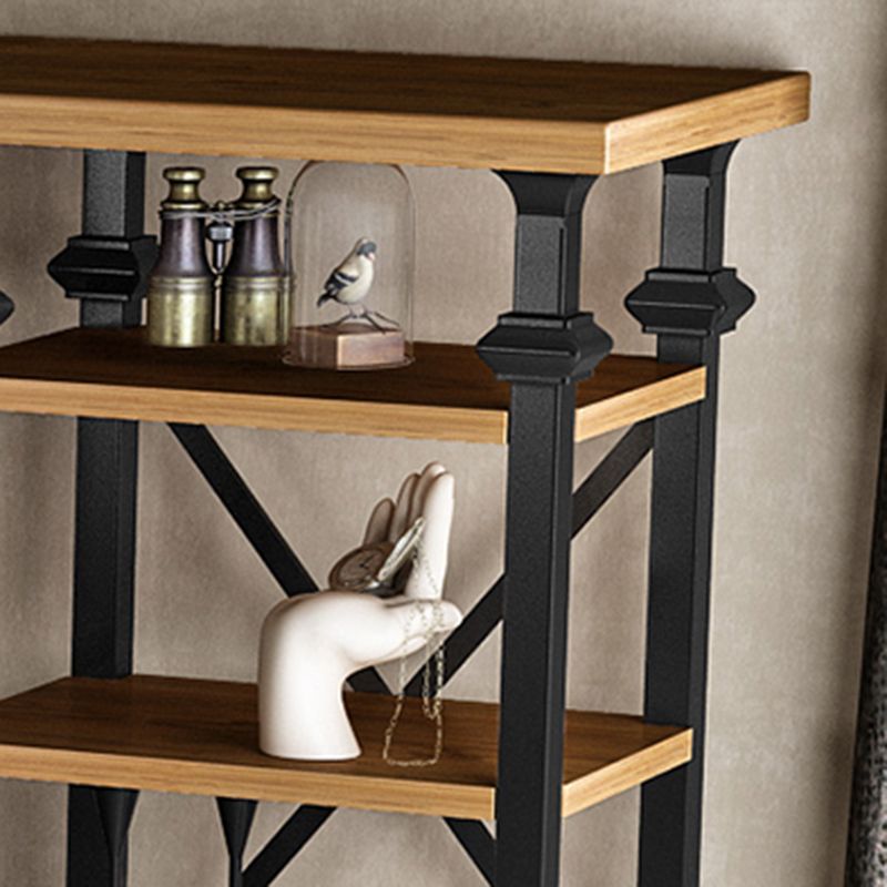 Industrial Style Bookshelf Open Shelf Bookcase with Drawer Storage Clearhalo 'Bookcases' 'furn' 'furn_bookcases' 'Furniture' 'furniture_bookcases' 'kitchen' 'kitchen_bookcases' 'Living Room Furniture' 'Office Furniture' 1200x1200_f8ce6a72-3eeb-4221-ad76-acfd76a20223