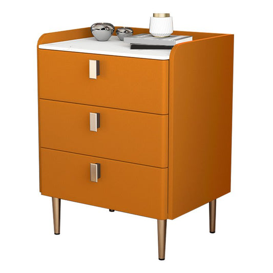 20 "W x 24,5" H Modern Bett Nightttange Stone Nachttisch mit 3-Drawern