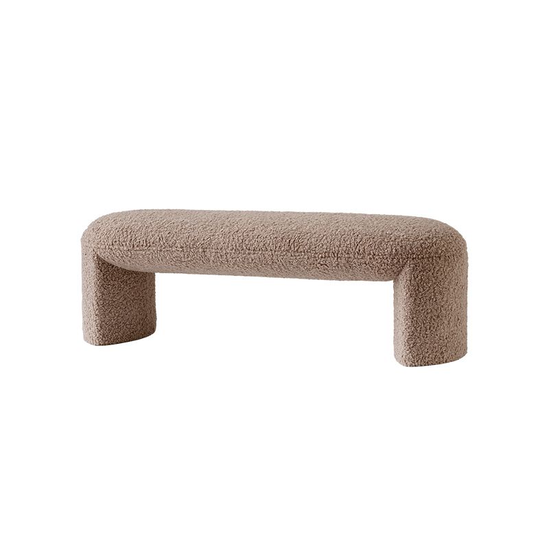 Solid Color Bedroom Bench, Upholstery Included Bench with Sled Base Clearhalo 'Benches' 'Chairs & Seating' 'furn' 'furn_benches' 'Furniture' 'Living Room Furniture' 1200x1200_f8d6e7c9-dddf-446f-a681-2d3315cdcf51