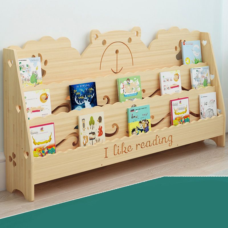 Scandinavian Style Bookshelf Closed Back Solid Wood Bookcase for Home and Office Clearhalo 'Bookcases' 'furn' 'furn_bookcases' 'Furniture' 'furniture_bookcases' 'kitchen' 'kitchen_bookcases' 'Living Room Furniture' 'Office Furniture' 1200x1200_f8d8c2d7-706f-4b6e-9d37-7b2c6a81e593