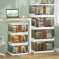 Contemporary Shelf Bookcase Folding Closed Back Plastic Bookcase Clearhalo 'Bookcases' 'furn' 'furn_bookcases' 'Furniture' 'Office Furniture' 1200x1200_f8d92d0c-d1a4-42cf-9fc7-3ef2d940d98b